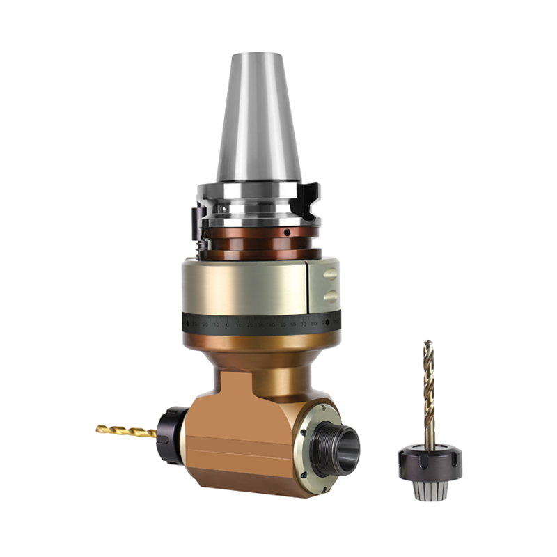 DK90BT50-ER32-2X双向角度头,双出侧铣头