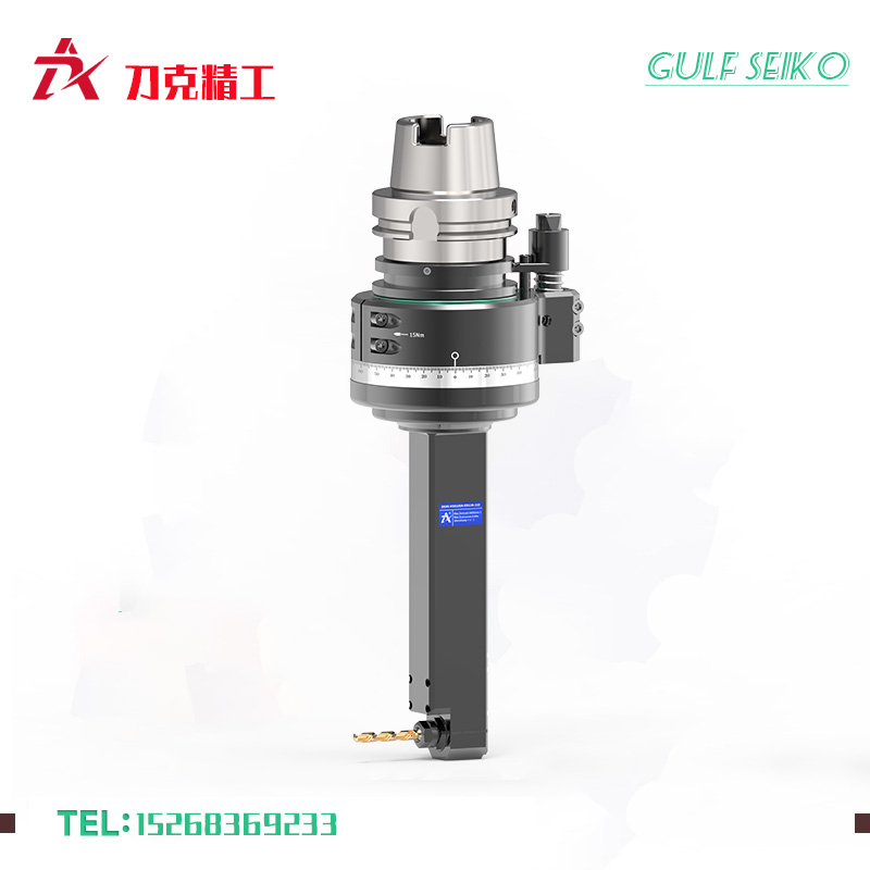 DK90-HSK100A-ER11M-210内缩型角铣头 DK90-HSK100A-ER11M-210内缩型角铣头
