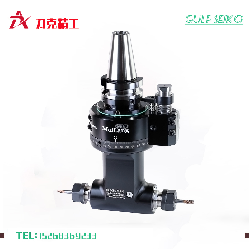 DK90-BT40-ER20-2X双出角度头 DK90-BT40-ER20-2X双出角度头