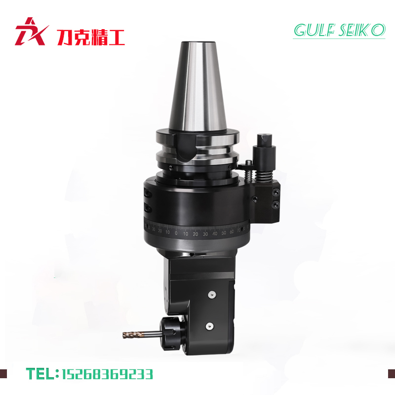 刀克DK90-BT50-ER25M-100内缩轻型侧铣头安装 刀克DK90-BT50-ER25M-100内缩轻型侧铣头安装