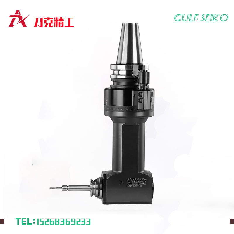 刀克DK90-BT50-BT30-170 90度CNC侧铣头