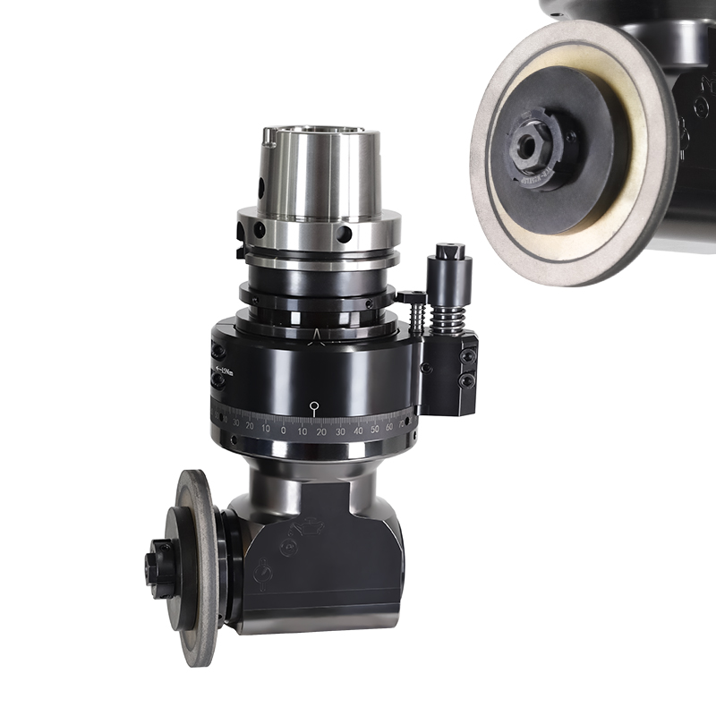 刀克DK90-BT50-F180锯片专用侧铣头