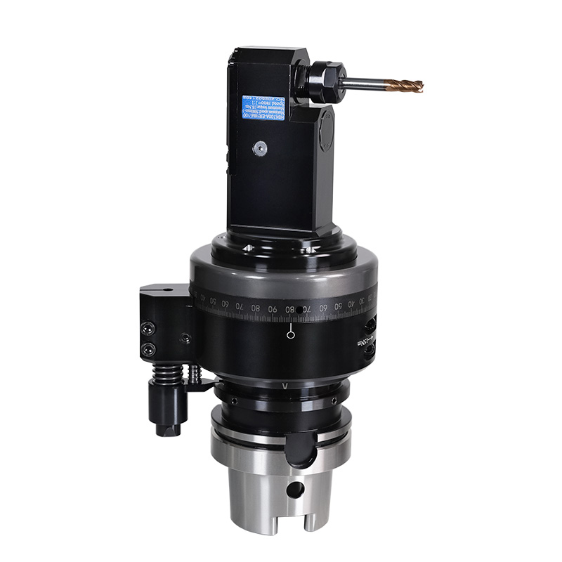 刀克DK90-HSK100A-ER16M-100内缩铣头