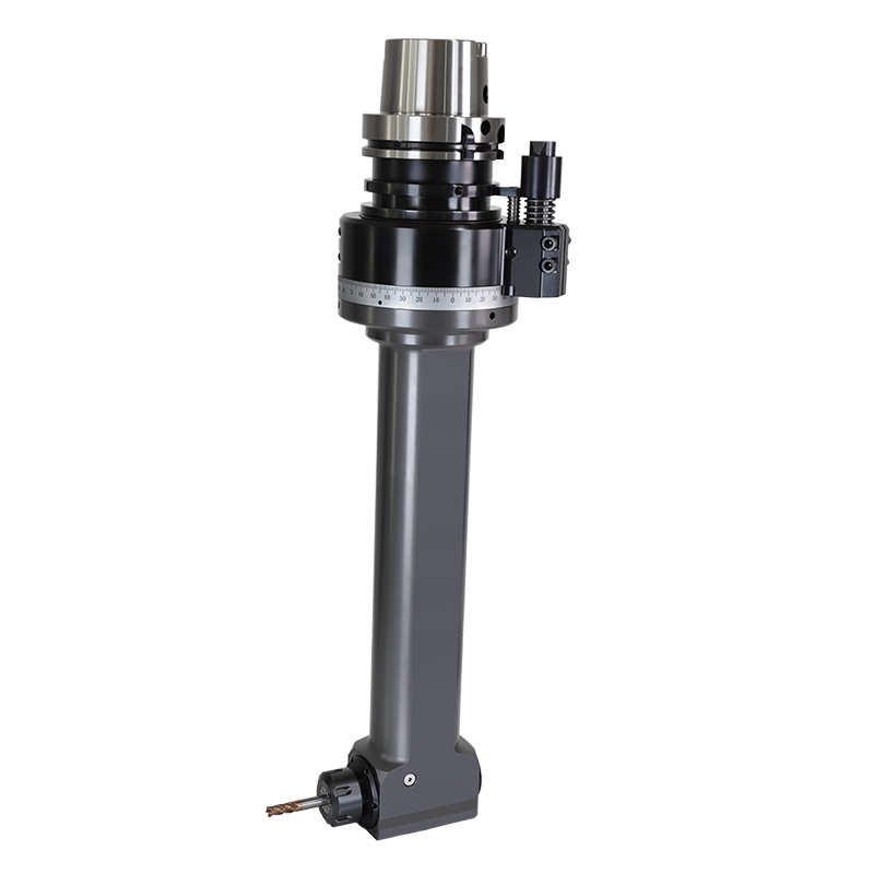 刀克DK90-HSK100A-ER25-350加长侧铣头