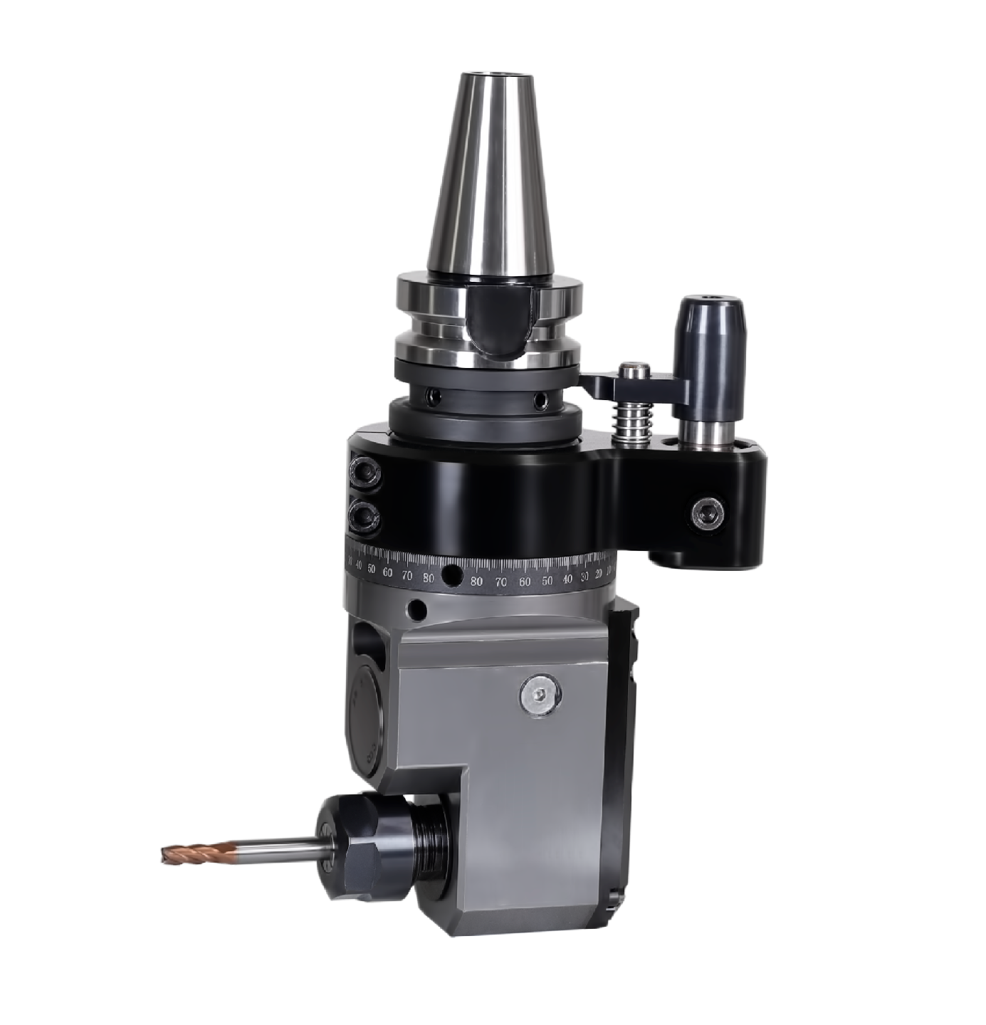 刀克DK90-BT30-ER16M内缩微型侧铣头