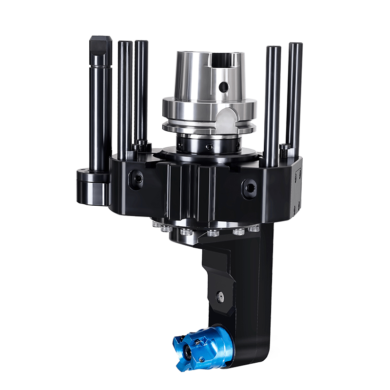 刀克DK90-HSK80A-F40轿车一体卡钳专用角铣头