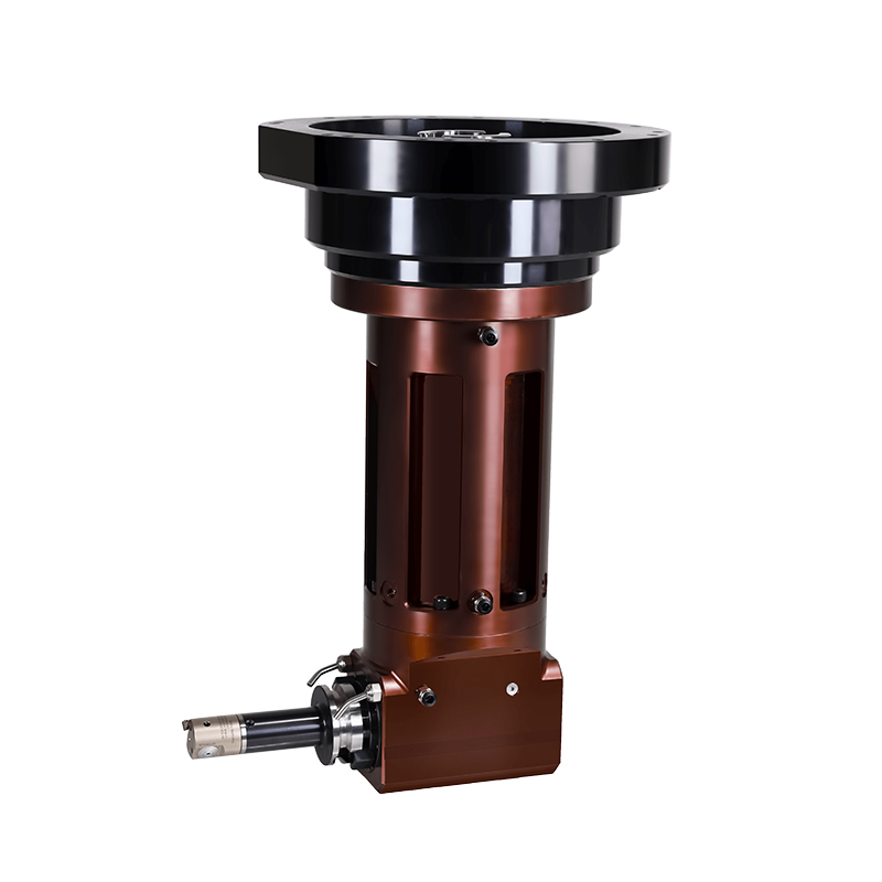 刀克HSK100A-BT40-350法兰盘连接刀柄输出侧铣头