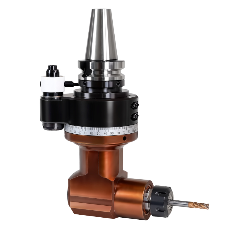 迈浪DK90-BT40-ER25L卡钳专用非标角铣头