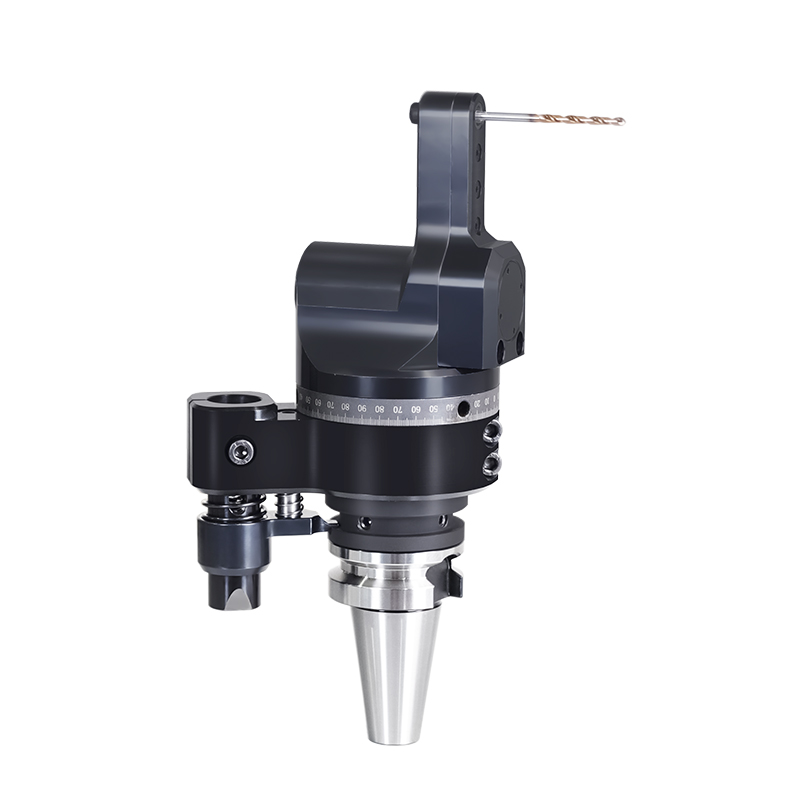 刀克DK90-BT30-DC04M-45内缩型高转速直角铣头